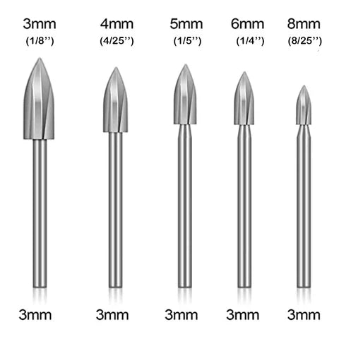 Naotstore - 5-piece woodcarving drill bit sets