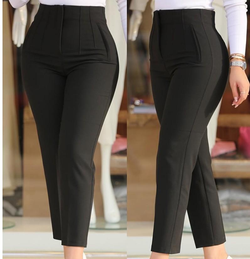 Naotstore - Pleat High Waist Pants