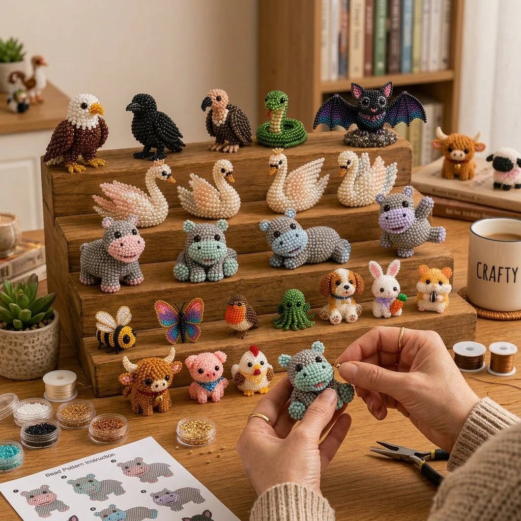 ✨Hot Selling! DIY Mini 3D Animal Beading Set