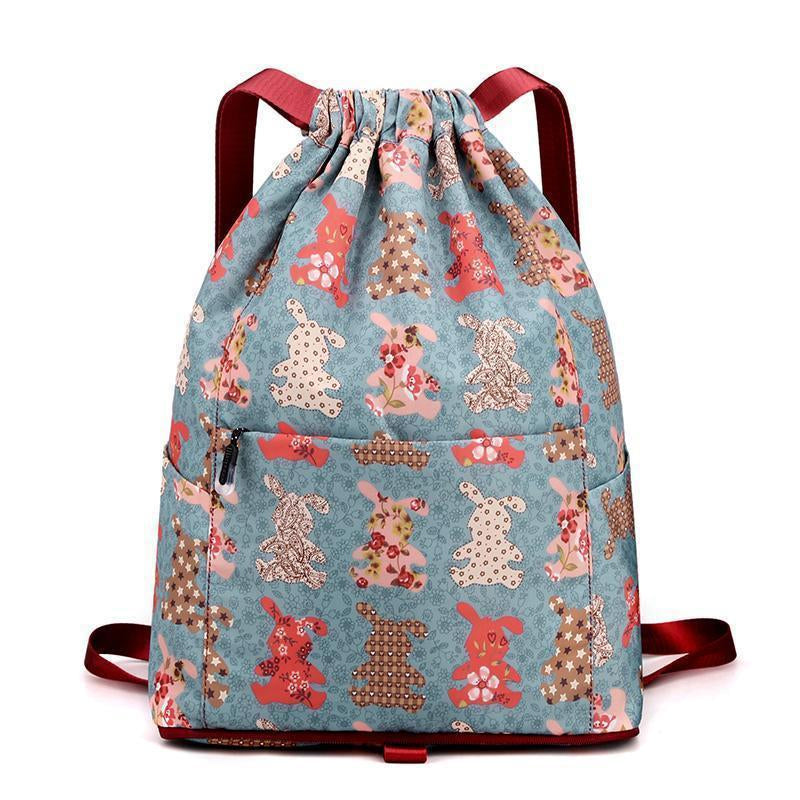 Drawstring Foldable Large Capacity Dry-wet Separation Travel Sports Backpack - naotstore