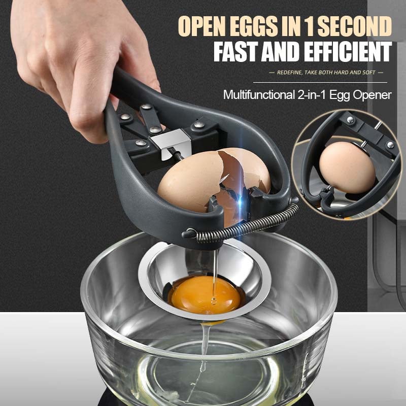 Naotstore - Multifunctional 2-in-1 Egg Opener-Super Amazing Egg Beating Tool