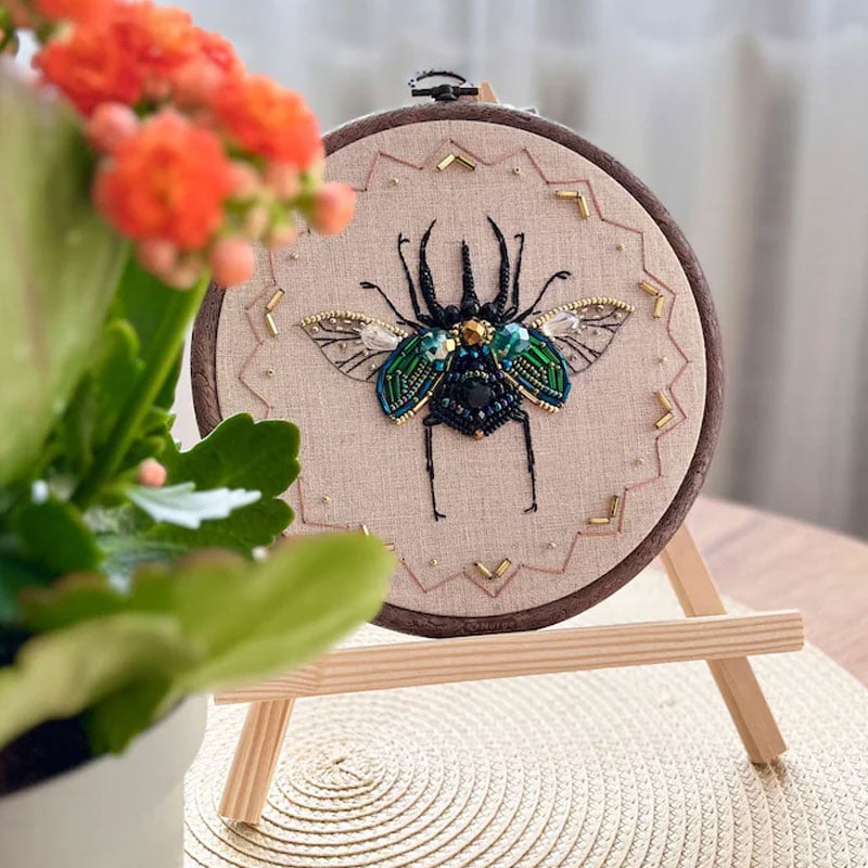 Naotstore - Insect Bead Embroidery DIY Craft Kit