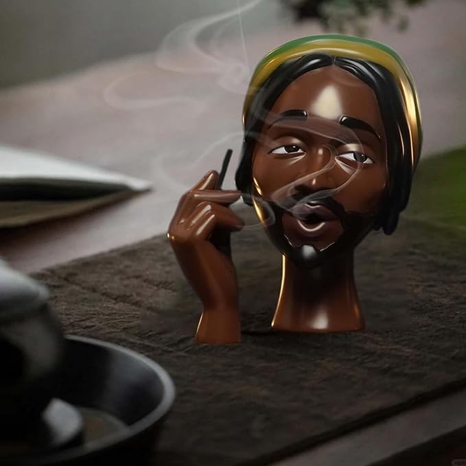 Naotstore - Head Incense Burner Black Woman
