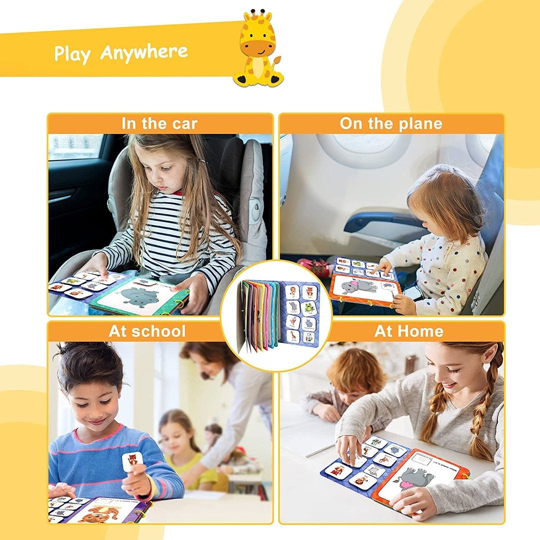 Naotstore - Sank Busy Book for Child to Develop Learning Skills