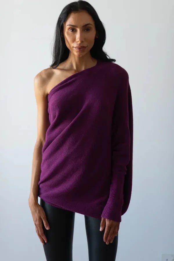 Naotstore - Asymmetric Draped Jumper