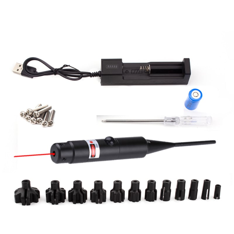 🎉🔥LAST DAY 49% OFF🔥Adjustable Red Laser Bore Sighter Kit