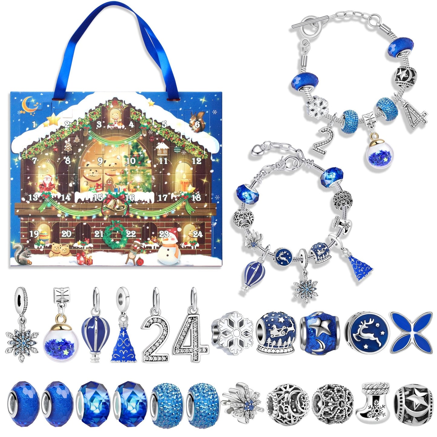 Naotstore - diy christmas advent calendar bracelets set