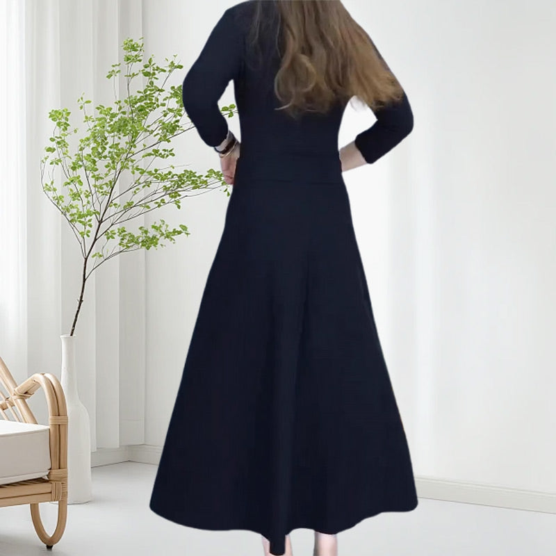 Naotstore - Women’s Elastic High Waisted Thick Long Skirt