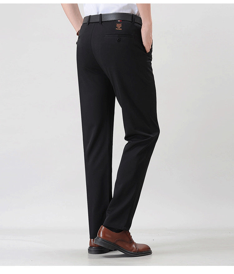 š„Hottest items of the year - Menās Fashionable Stretch Plush-lined Suit Pants - naotstore