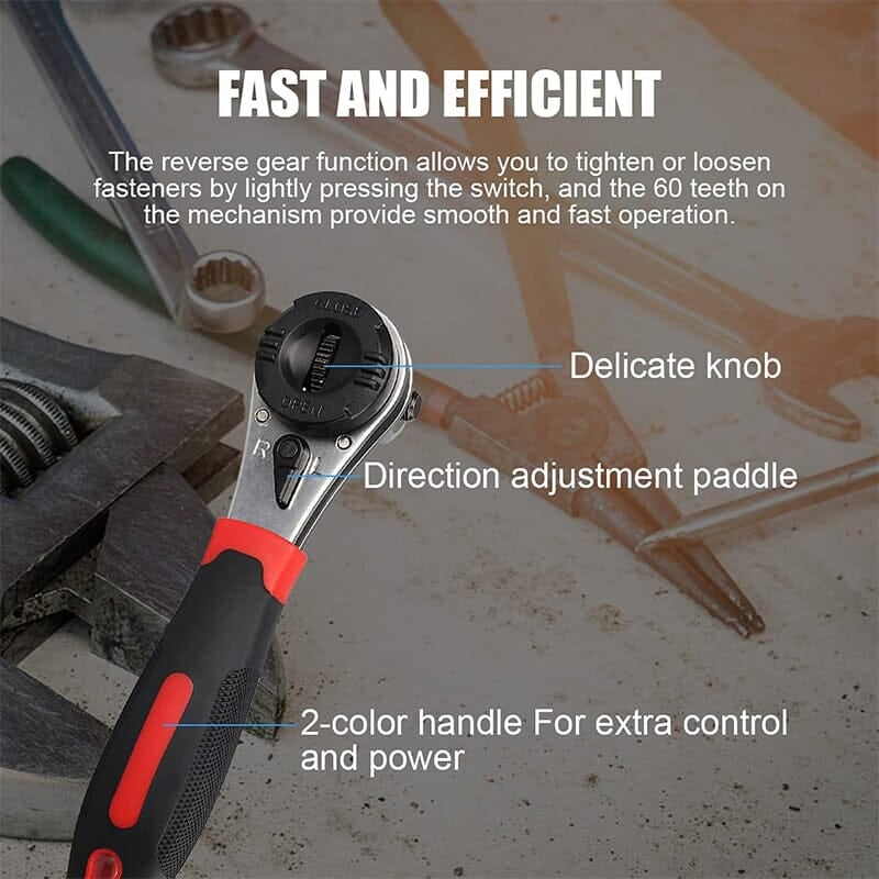 Naotstore - Adjustable Ratchet Wrench