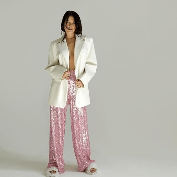 Naotstore - Sequin Stretch Pants