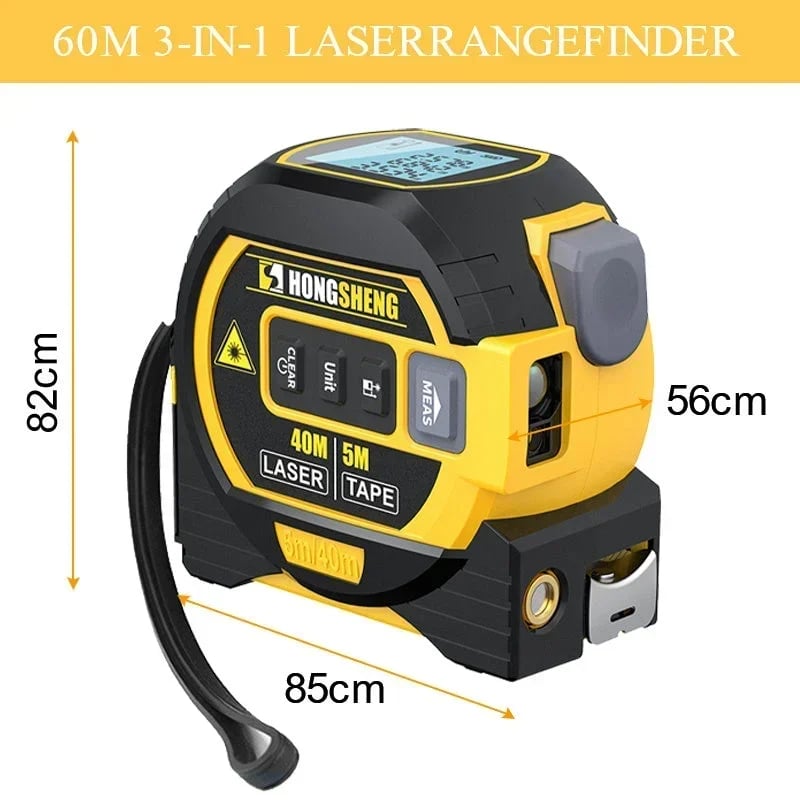 Naotstore - Measurin Sight 3-In-1 Infrared Laser Tape Measuring