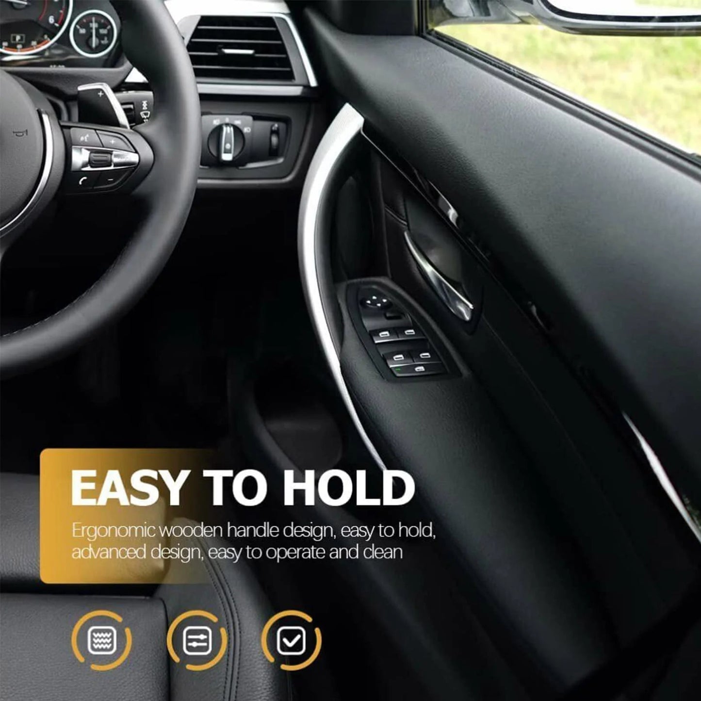 🔥LAST DAY 49% OFF🔥Exclusive Logo Customization🚗Car Interior Cleaning Multi-Tool Brush