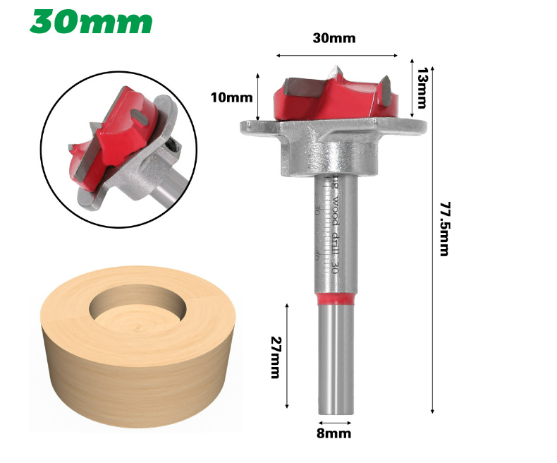 Naotstore - WOODWORKING POSITIONING DRILL SET
