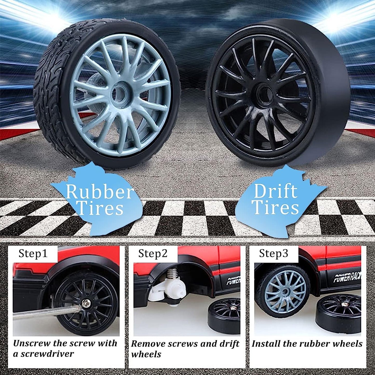 Naotstore - Tabletop Drift RC Car