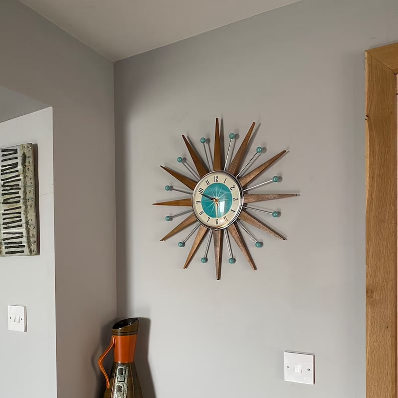 Naotstore - Starburst Sunburst Clock
