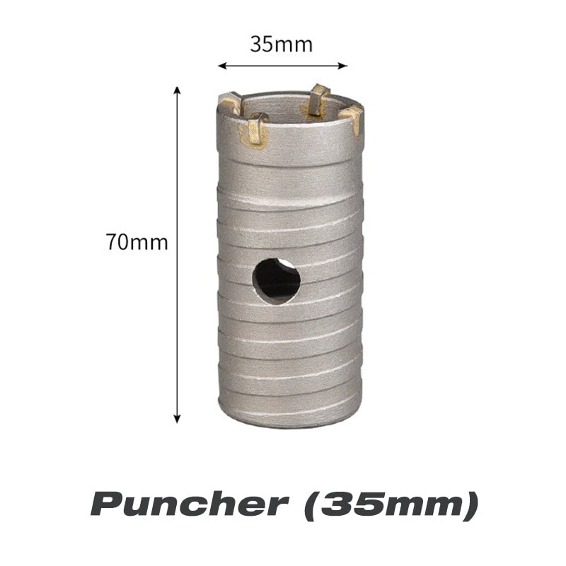Naotstore - Impact Resistant Wall Puncher Electric Drill Accessories