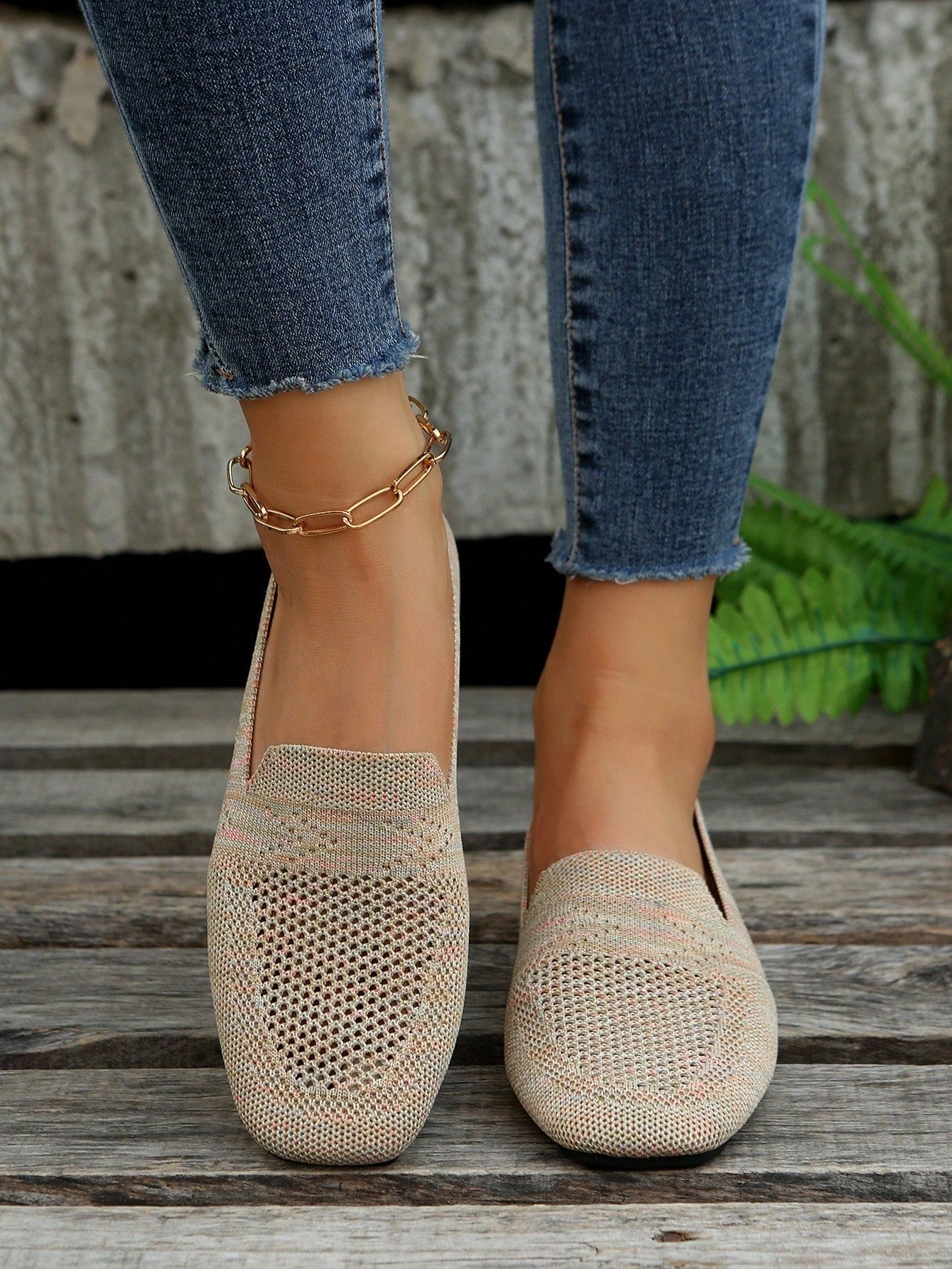 Naotstore - Women Comfortable Arch Support Non-Slip Flat Shoes