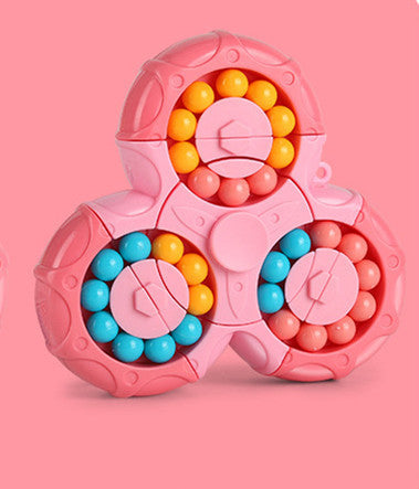Naotstore - 2 in 1 Rubik's Cube / Magic Bean Gyro