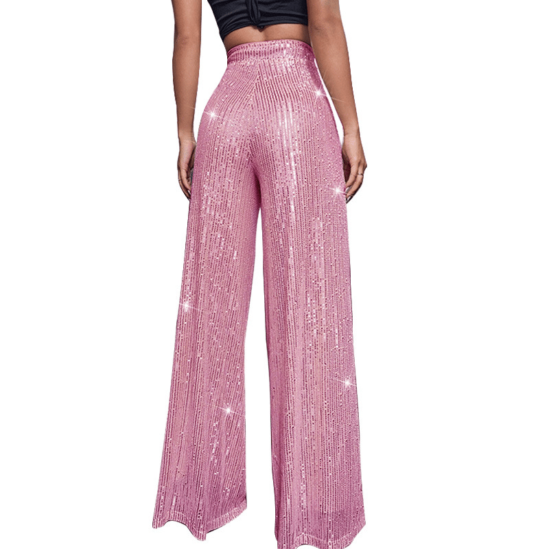 Naotstore - Sequin Stretch Pants