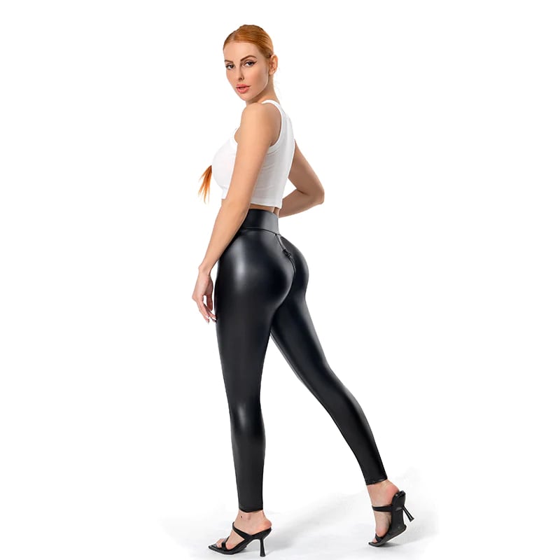Naotstore - Matte Leather Trousers