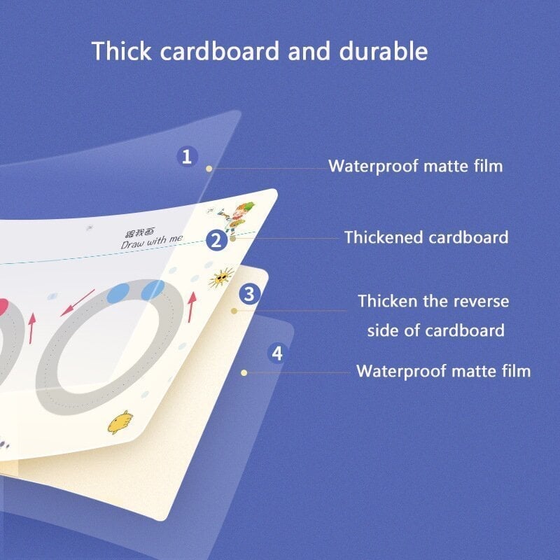 Naotstore - Magical Tracing Workbook Set