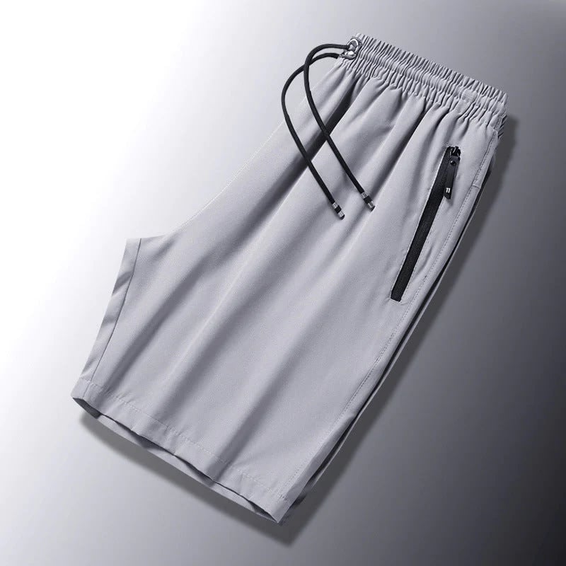 Naotstore - Stylish and Comfortable Plus Size Men's Ice Silk Stretch Shorts