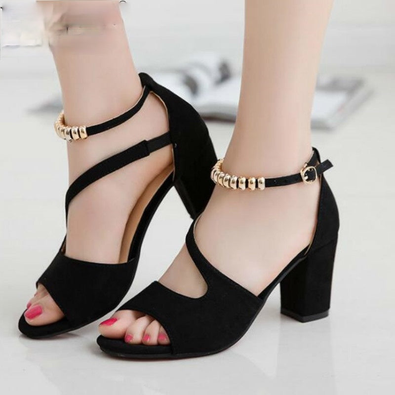 Naotstore - Comfortable Elegant Low Chunky Heel Shoes