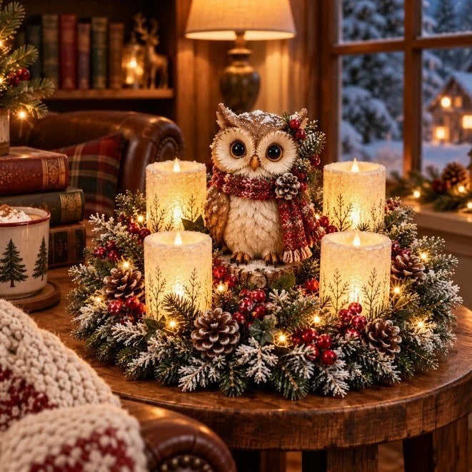 🧑🎄Christmas center decorations⛄Holiday table decorations