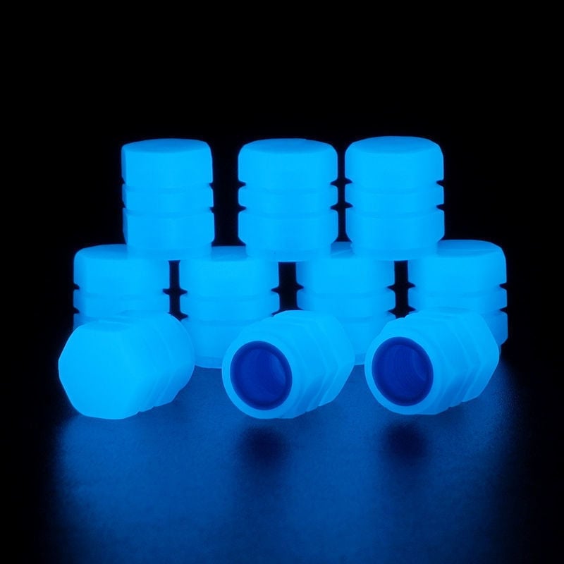 Naotstore - Universal Fluorescent Tire Valve Caps