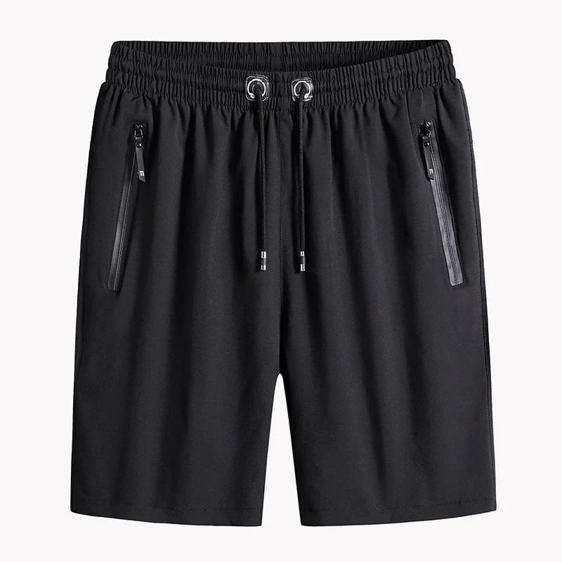 Naotstore - Stylish and Comfortable Plus Size Men's Ice Silk Stretch Shorts