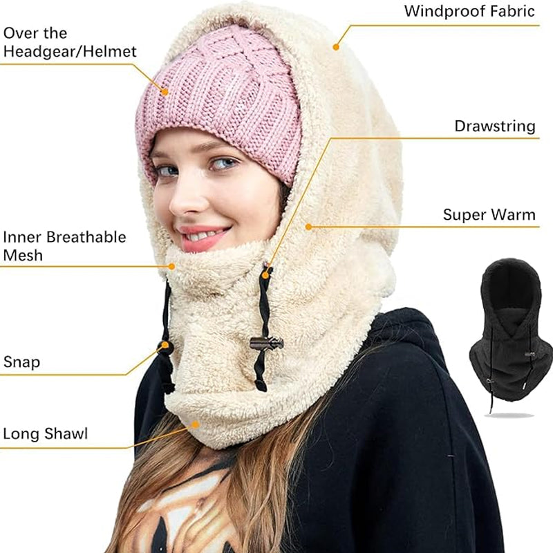 Naotstore - Sherpa Hood Ski Mask