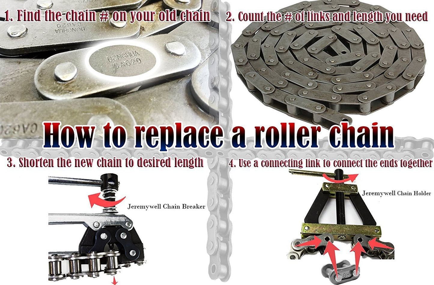 Naotstore - Roller Chain Tools Kit