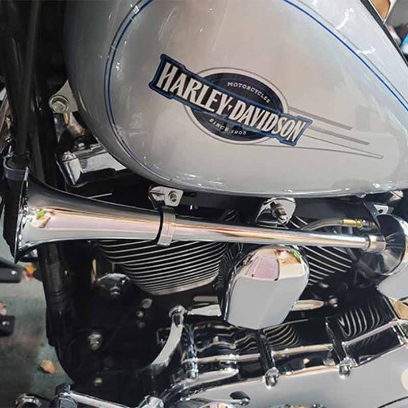 Naotstore - Motorcycle Horn + Mounting Hardware and Complete Wiring Kit