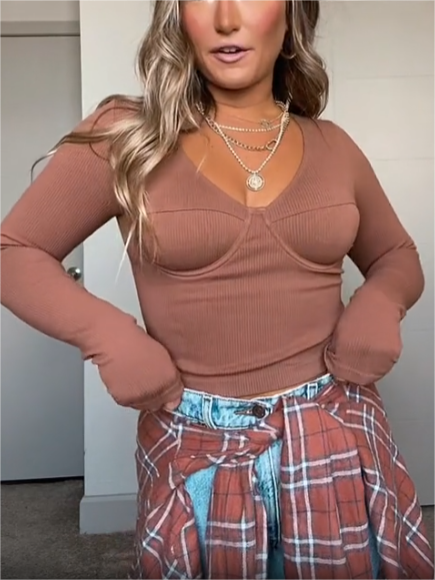 Naotstore - Underwire Midi Cropped Top