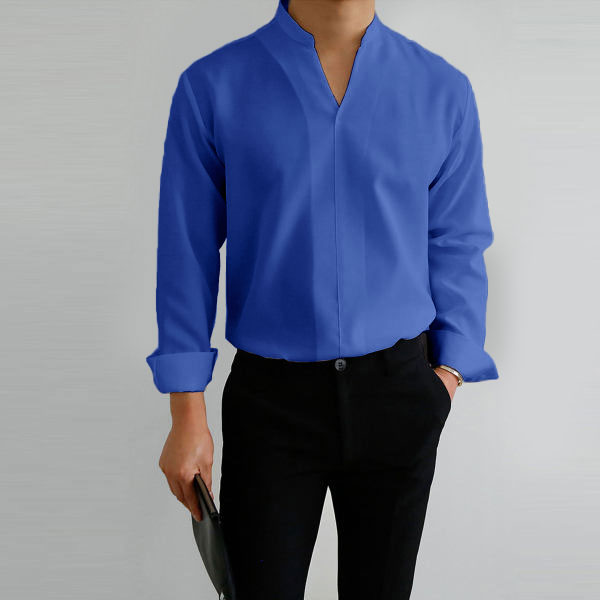 Naotstore - Gentlemans Simple Design Casual Shirt