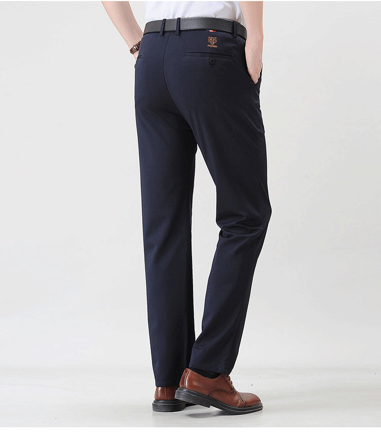 š„Hottest items of the year - Menās Fashionable Stretch Plush-lined Suit Pants - naotstore