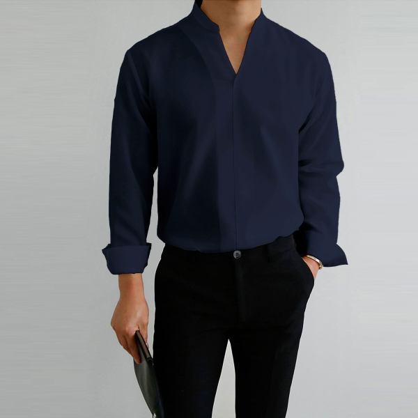 Naotstore - Gentlemans Simple Design Casual Shirt