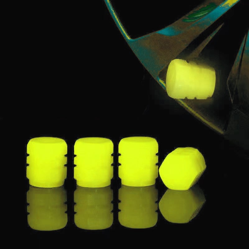 Naotstore - Universal Fluorescent Tire Valve Caps