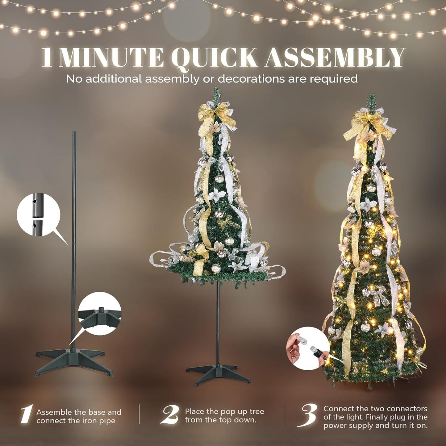 Naotstore - Folding Christmas Tree Decoration