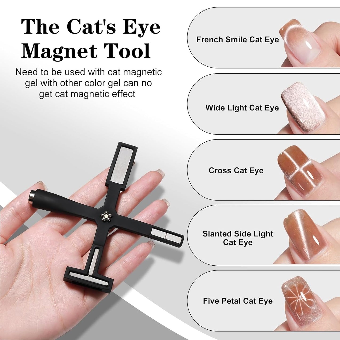 ✨This week's special price is $19.99💗5-in-1 Fancy Cat Eye Magnet