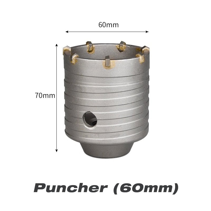 Naotstore - Impact Resistant Wall Puncher Electric Drill Accessories