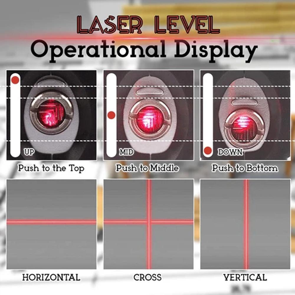 Naotstore - Multipurpose Laser Level 4 In 1 Laser Measuring Tool
