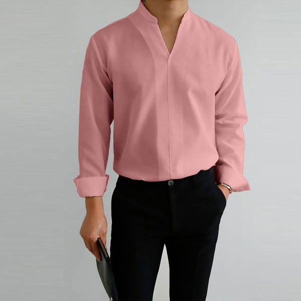 Naotstore - Gentlemans Simple Design Casual Shirt