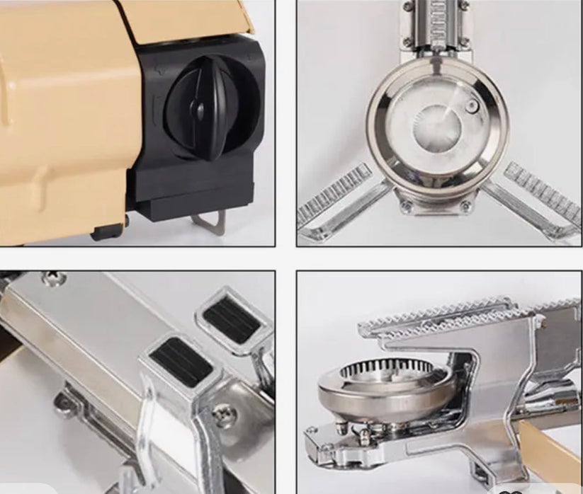 Naotstore - Compact Folding Spyder Camping Gas Stove