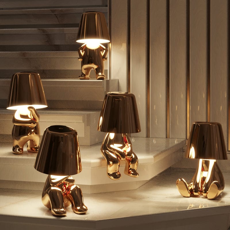 Naotstore - Lampe tactile Mr. Gold
