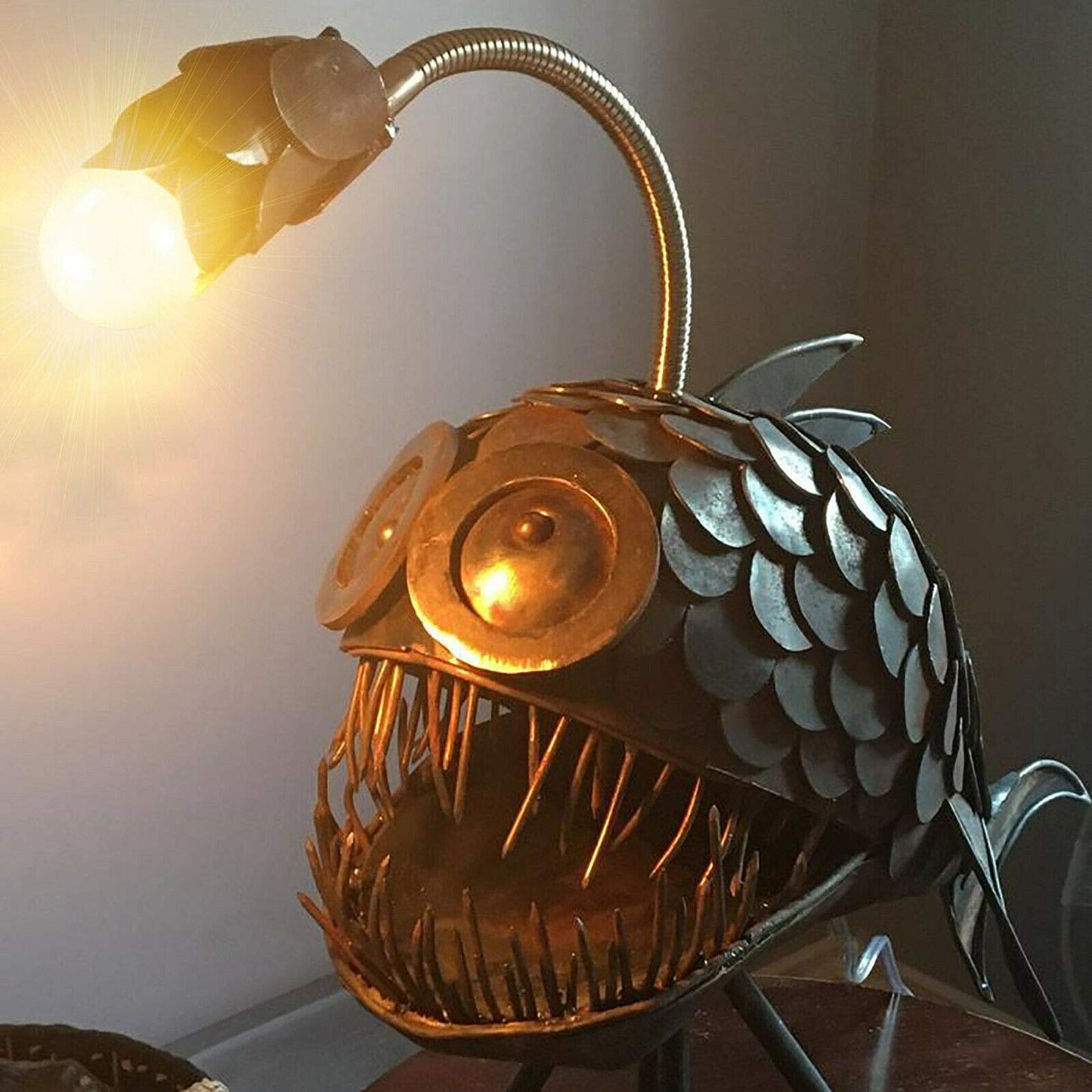 Naotstore - Angler Fish Lamp-Best Home Decor Custom Art