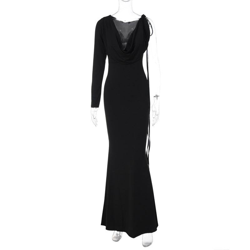 💥Hottest items this month - Women's Sexy Backless Maxi Dress Slim Dress - naotstore