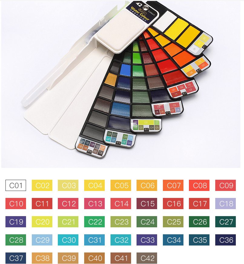 š„Hottest recommendations - Handy Watercolor Travel Kit - naotstore