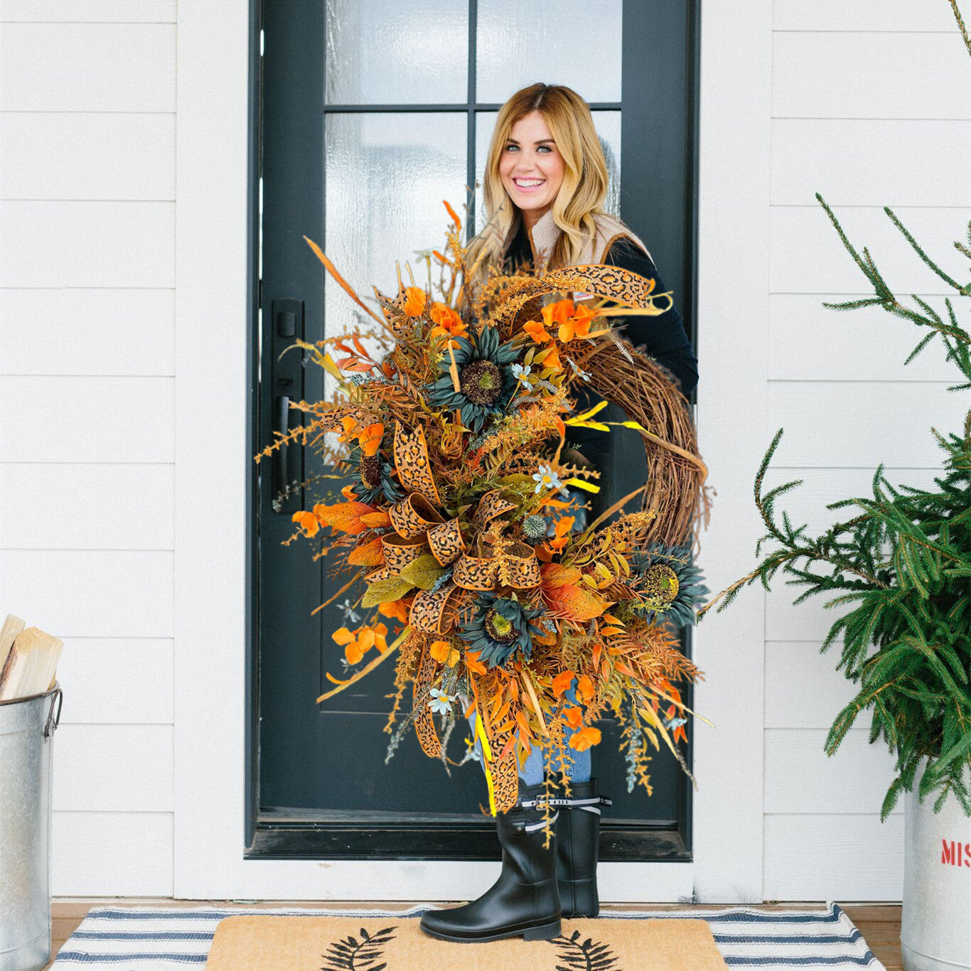 💖Last day! 💥Special sale - Grapevine Wreath - naotstore